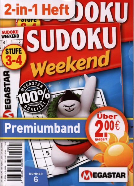 Sudoku Weekend Premiumband 6/2024