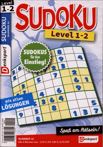 Denksport Sudoku Level 1-2