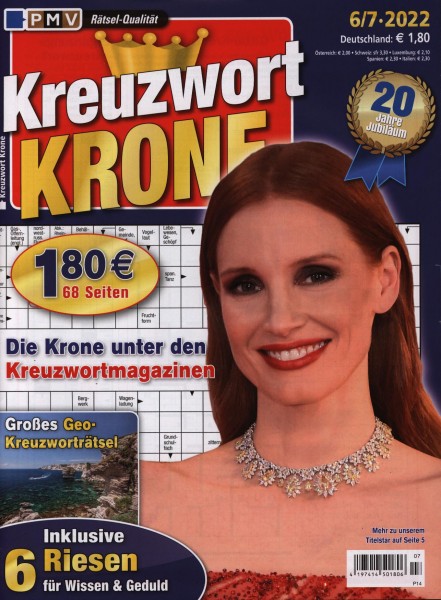 Kreuzwort Krone 7/2022