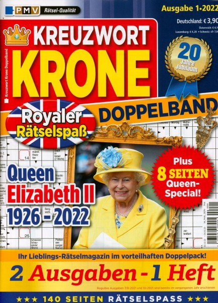 Kreuzwort Krone Doppelband 1/2022
