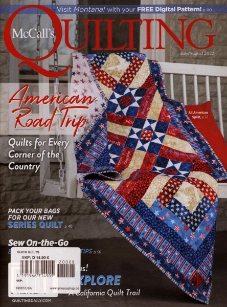 McCall`s QUILTING 8/2022