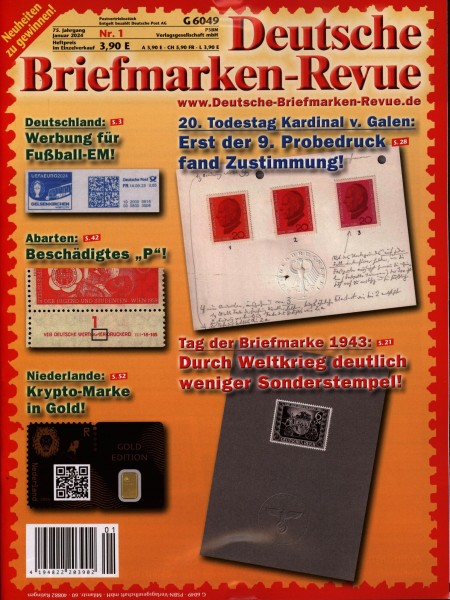 Dt. Briefmarken-Revue 1/2024