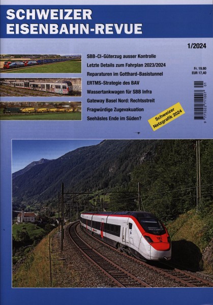 Schweizer Eisenbahn-Revue 1/2024