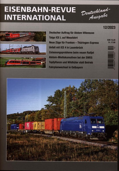 Eisenbahn-Revue International 12/2023