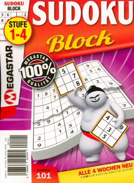 Megastar Sudoku Block 101/2022