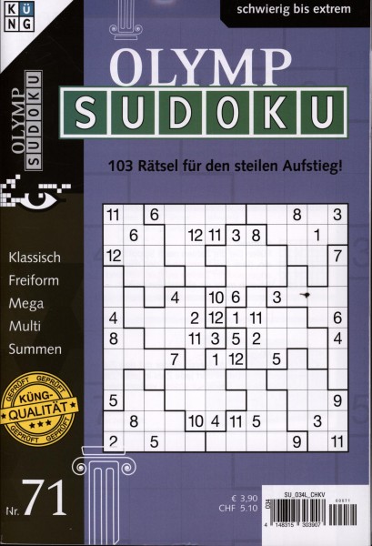 Olymp Sudoku 71/2024