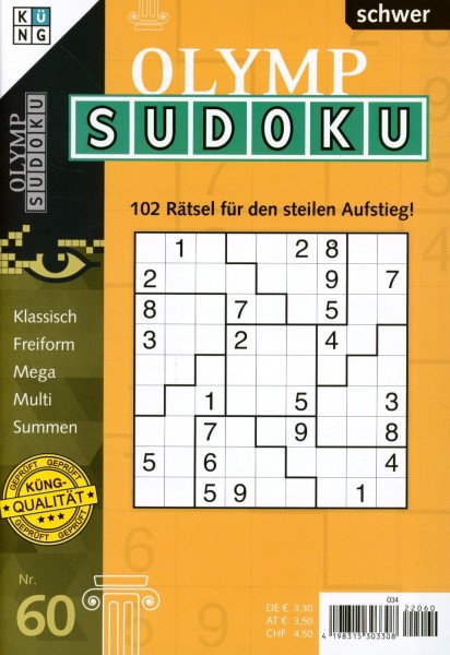 Olymp Sudoku 60/2022