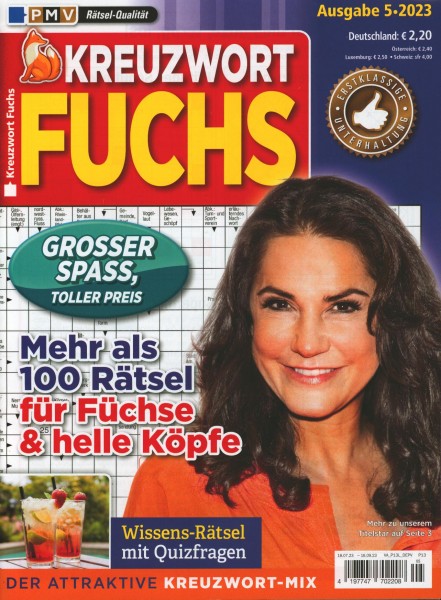 Kreuzwort Fuchs 5/2023