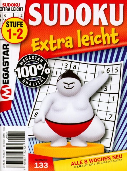 Sudoku Extra Leicht 133/2022