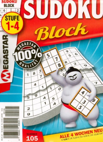 Megastar Sudoku Block 105/2023