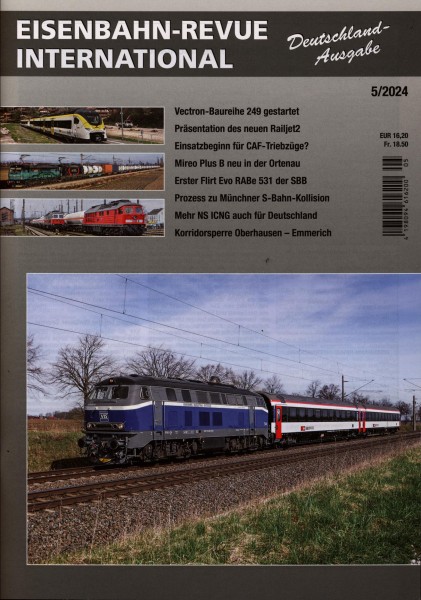 Eisenbahn-Revue International 5/2024