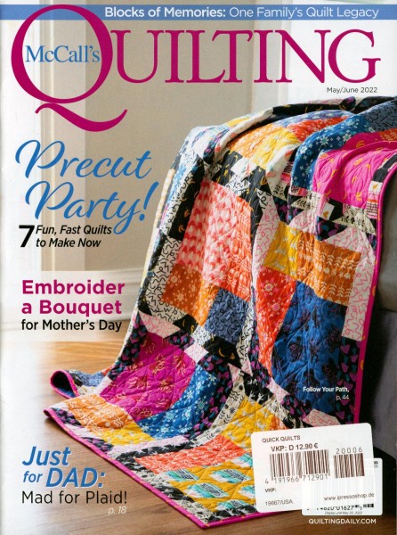McCall`s QUILTING 6/2022