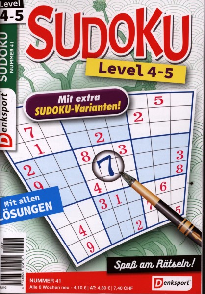 Denksport Sudoku Level 4-5 41/2024