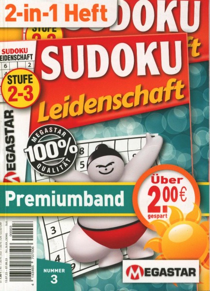 Sudoku Leidenschaft Premiumb. 3/2023