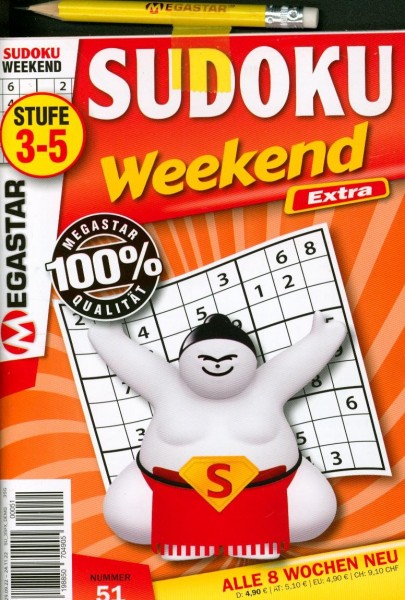 Sudoku Weekend Extra 51/2022