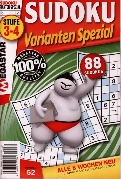 Sudoku Varianten Spezial 52/2024