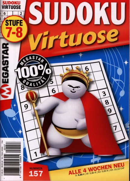 Sudoku Virtuose 157/2024