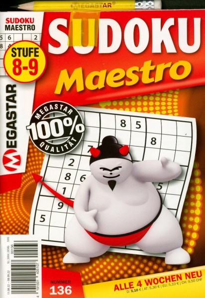 Sudoku Maestro 136/2022
