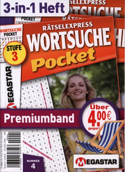 Wortsuche Pocket Premiumband 3 4/2024