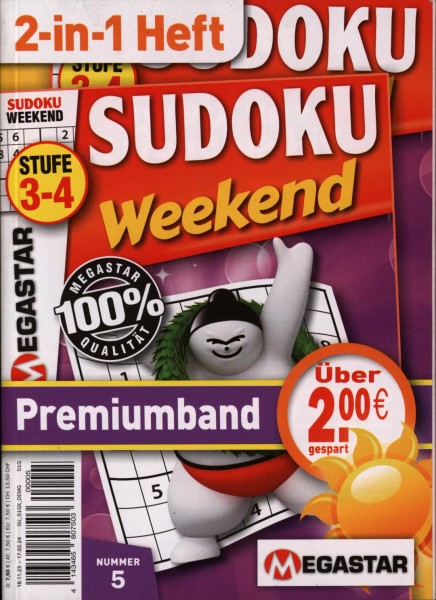 Sudoku Weekend Premiumband 5/2024