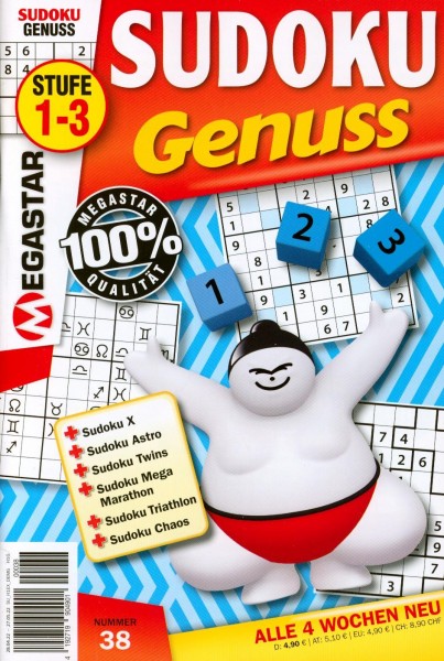 Sudoku Genuss 38/2022