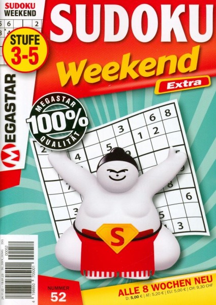 Sudoku Weekend Extra 52/2022