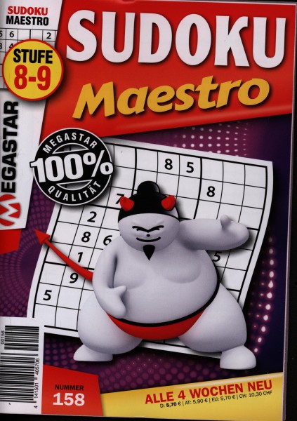 Sudoku Maestro 158/2024