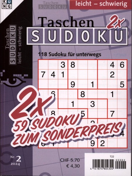 Taschen Sudoku 2x
