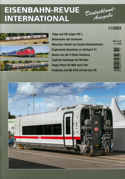 Eisenbahn-Revue International 11/2022