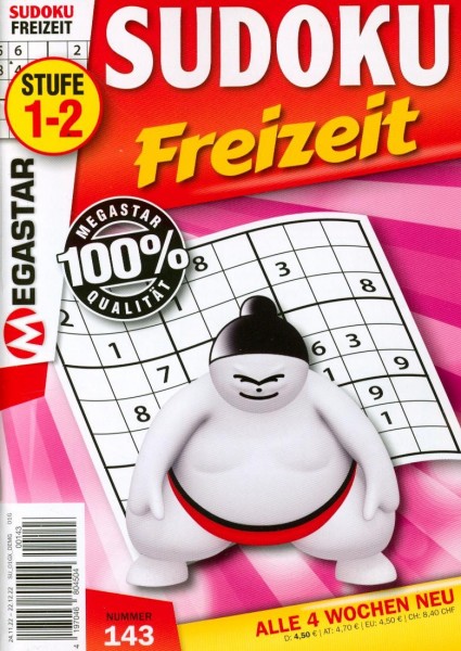 Sudoku Freizeit 143/2022