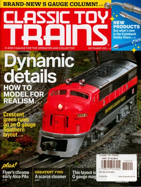CLASSIC TOY TRAINS 9/2021