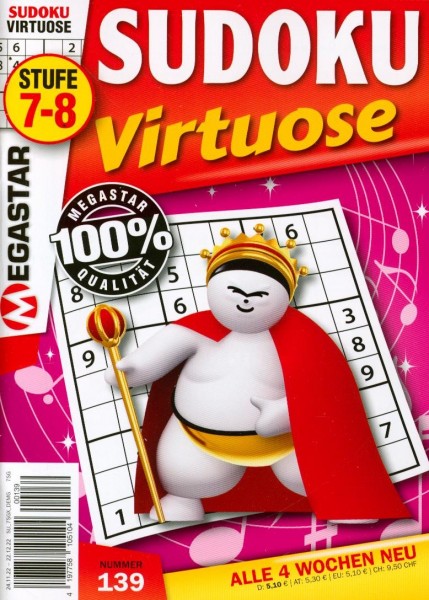 Sudoku Virtuose 139/2022