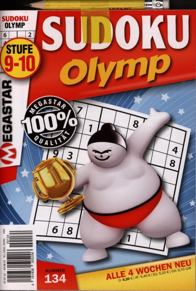 Sudoku Olymp 134/2022
