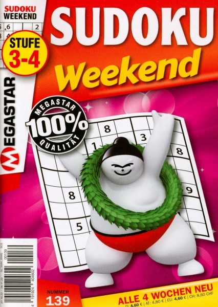 Sudoku Weekend 139/2022