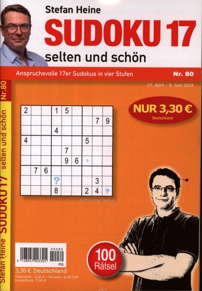 Sudoku 17 80/2024
