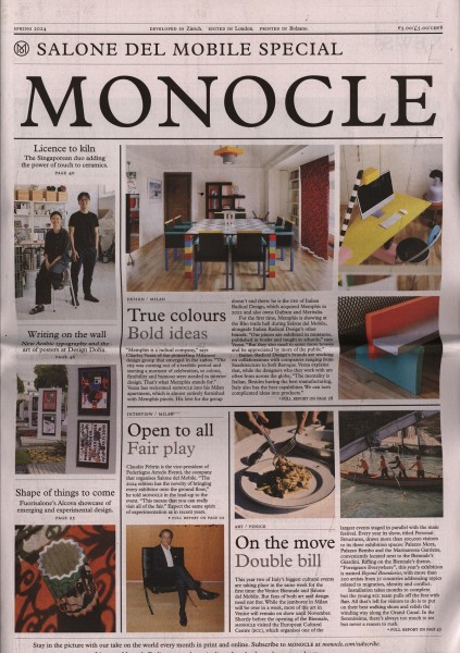 Monocle Salone Newspaper 1/2024