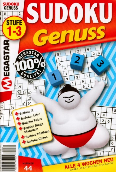 Sudoku Genuss 44/2022