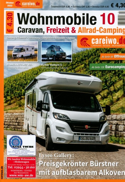 Wohnmobile-Caravan & Freizeit 10/2022