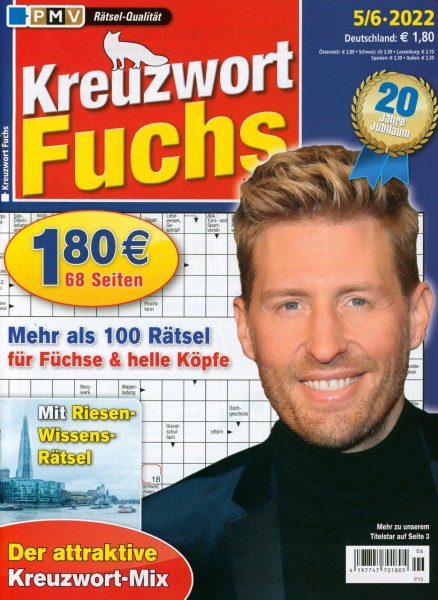 Kreuzwort Fuchs 6/2022
