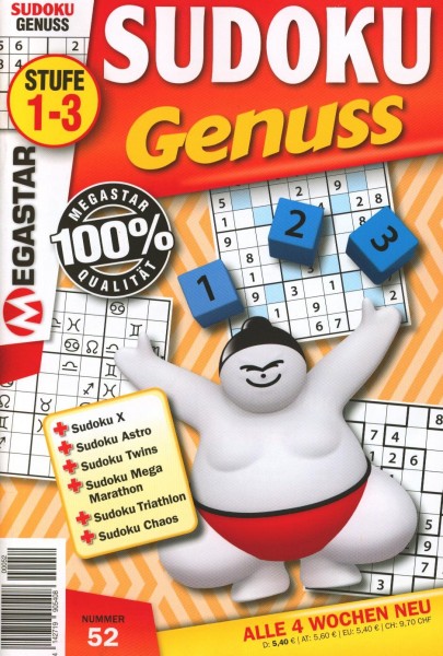 Sudoku Genuss 52/2023