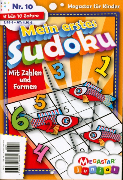 Mein erstes Sudoku 10/2022