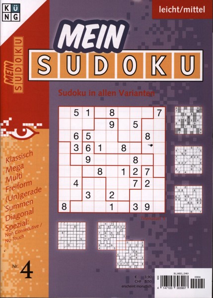 Mein Sudoku 4/2024
