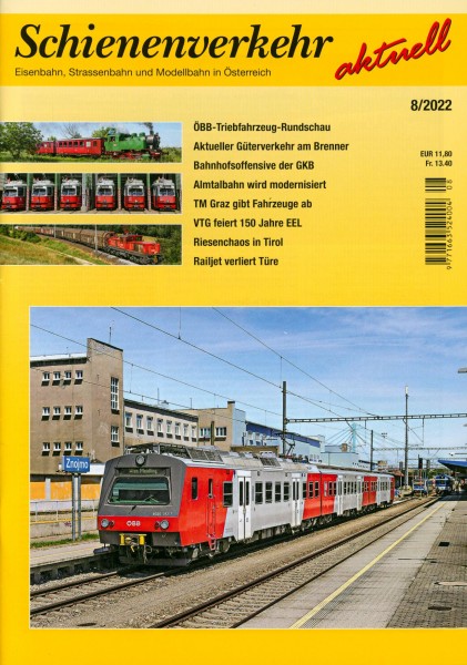 Schienenverkehr aktuell 8/2022