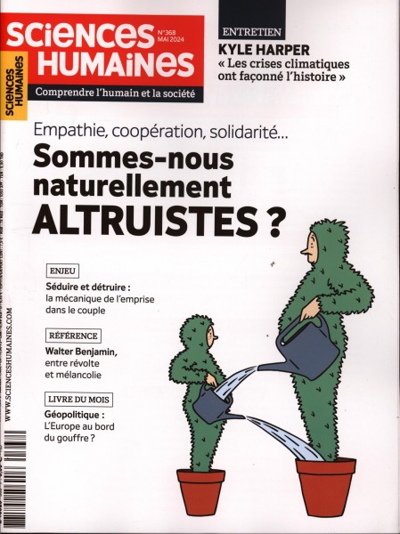 SCIENCES HUMAINES 368/2024