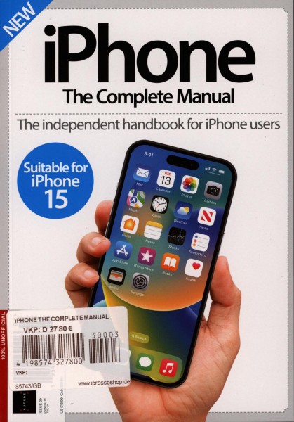 iPHONE THE COMPLETE MANUAL 3/2023