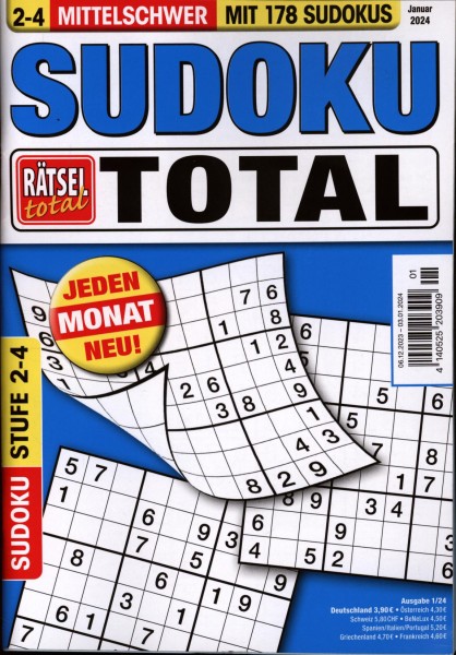 Rätsel tot.SudokuTotal2-4 1/2024