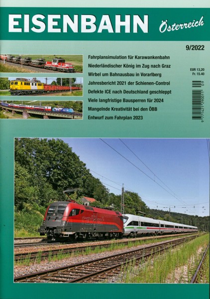 Eisenbahn Österreich 9/2022