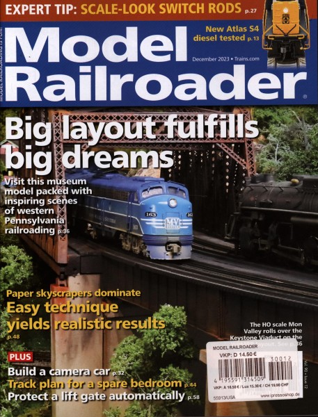 Model Railroader 12/2023