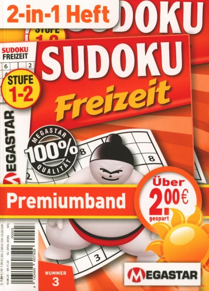 Sudoku Freizeit Premiumband 3/2023