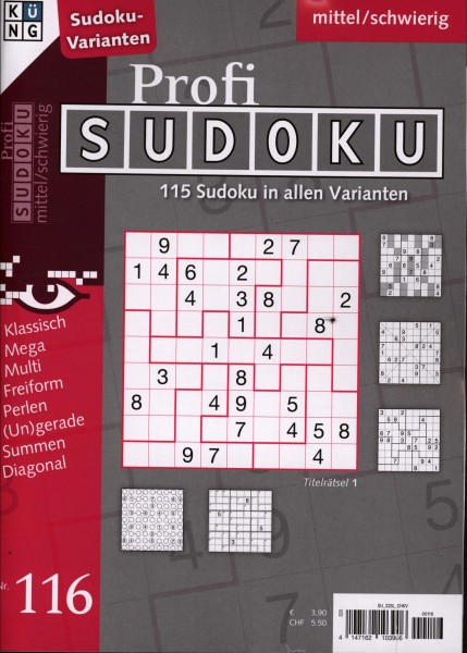 Profi Sudoku 116/2024